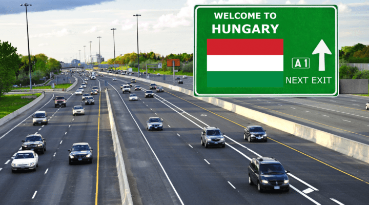 maďarská diaľničná známka