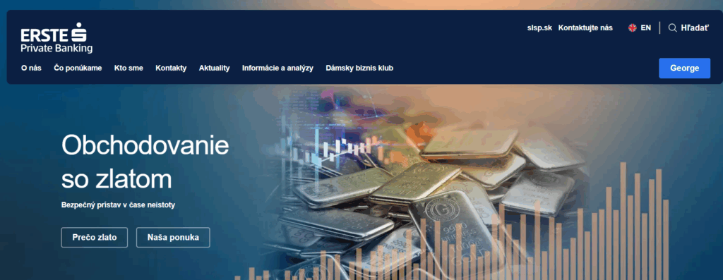 Investičné zlato SLSP