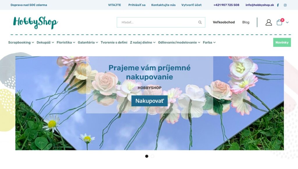 top e-shopy móda dom elektronika SK