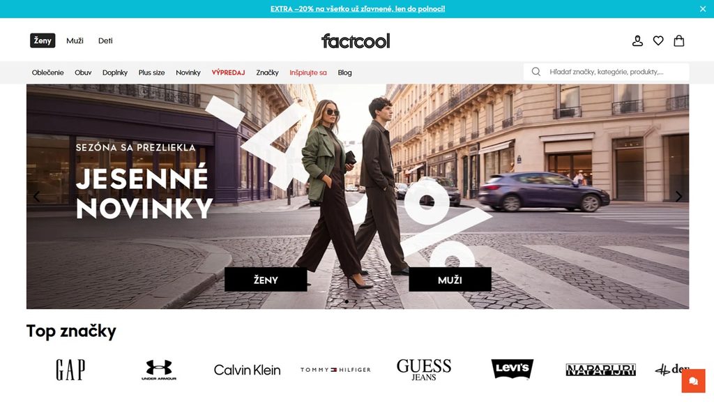 factcool oblečenie kvalita